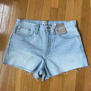 Madewell shorts. NWT